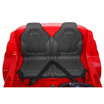 Elektrické autíčko BMW X6 - dvojmiestne - červené